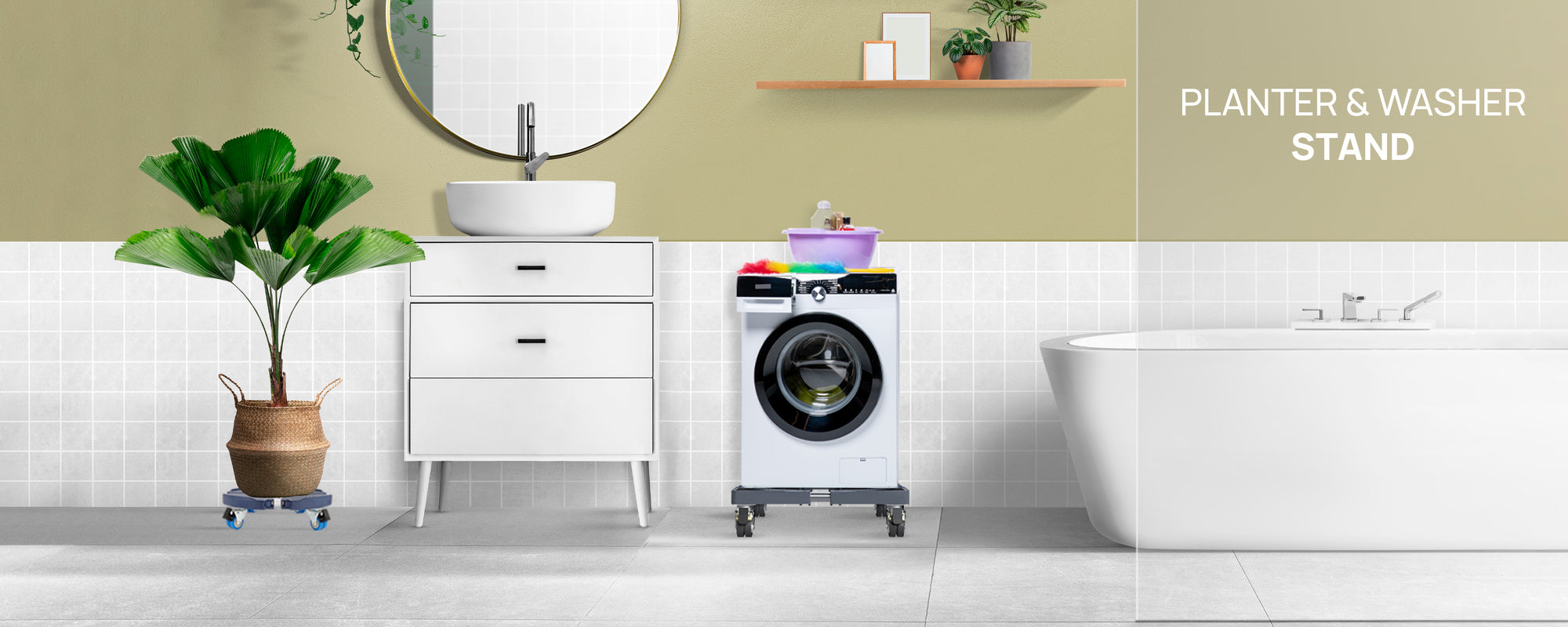 Planter Stand Banner