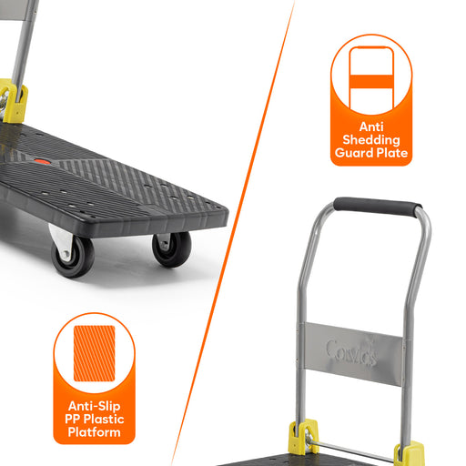 Corvids Folding Platform Trolley Features