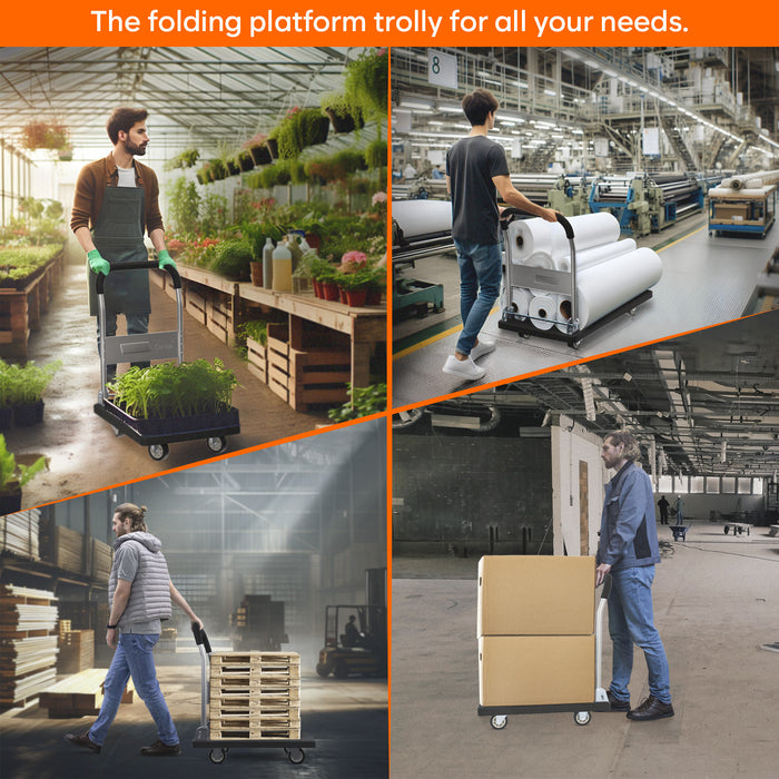 Corvids Folding Platform Trolley Uses