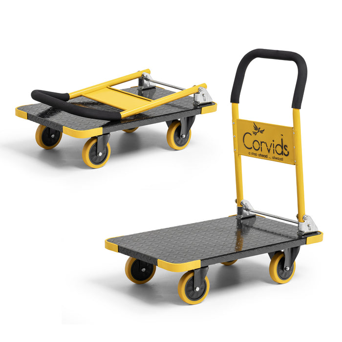 Corvids Heavy Duty Metal Platform Trolley 200 kg