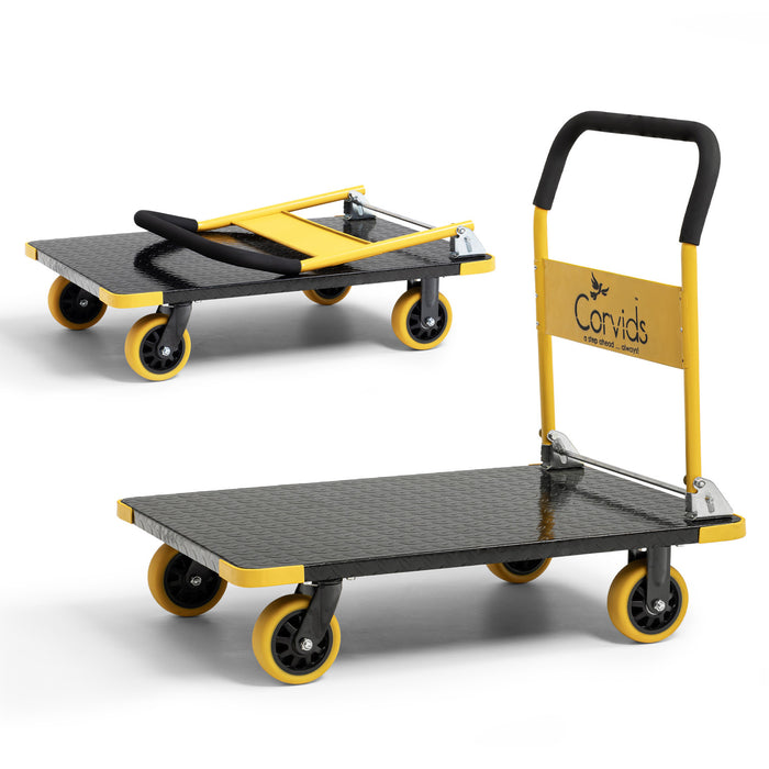 Corvids Heavy Duty Metal Platform Trolley 600 kg