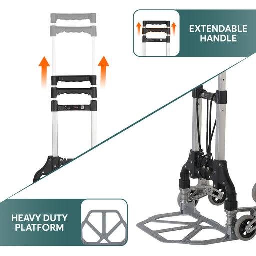 Corvids Stairs Climbing Hand Truck Features