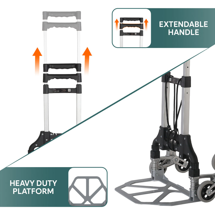 Corvids Stairs Climbing Hand Truck Features