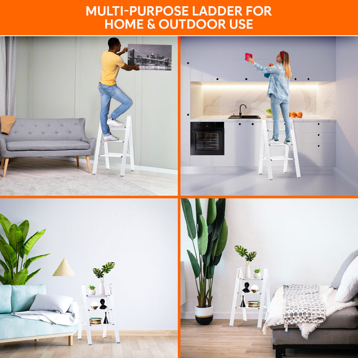 Space Saving Stool Ladder