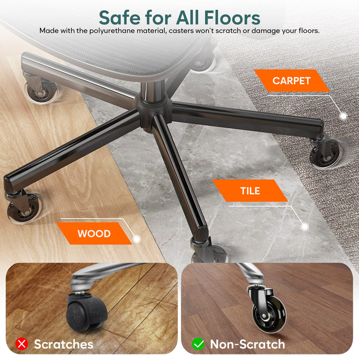Versatile Caster Wheels