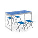 Adjustable Folding Table and Chair Set