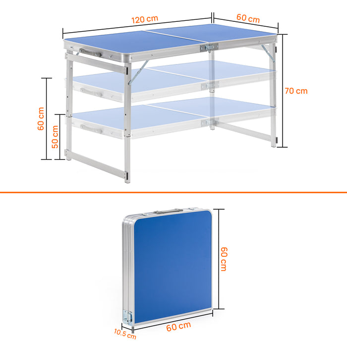 Camping Table Dimensions