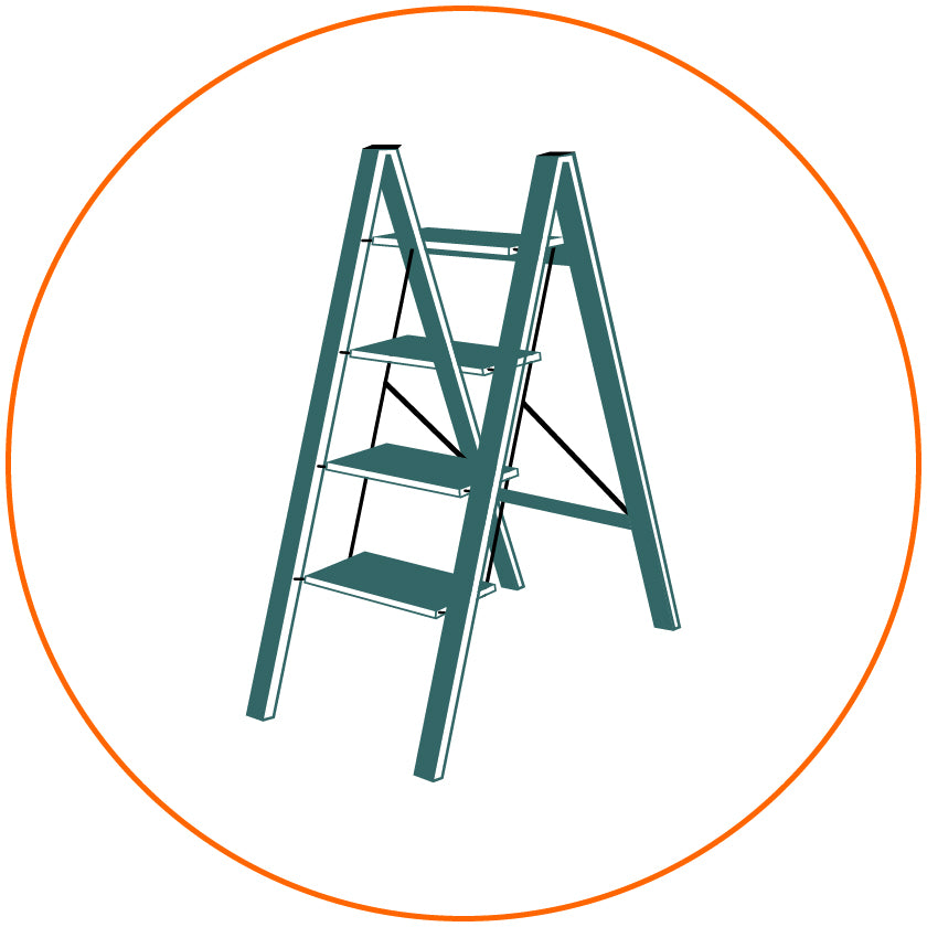 Aluminium Step Ladder