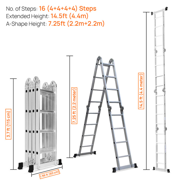 Industrial Ladder Measurements 