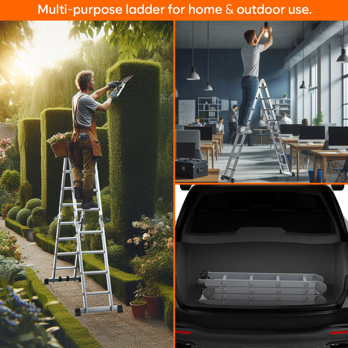 Multipurpose Ladder in use