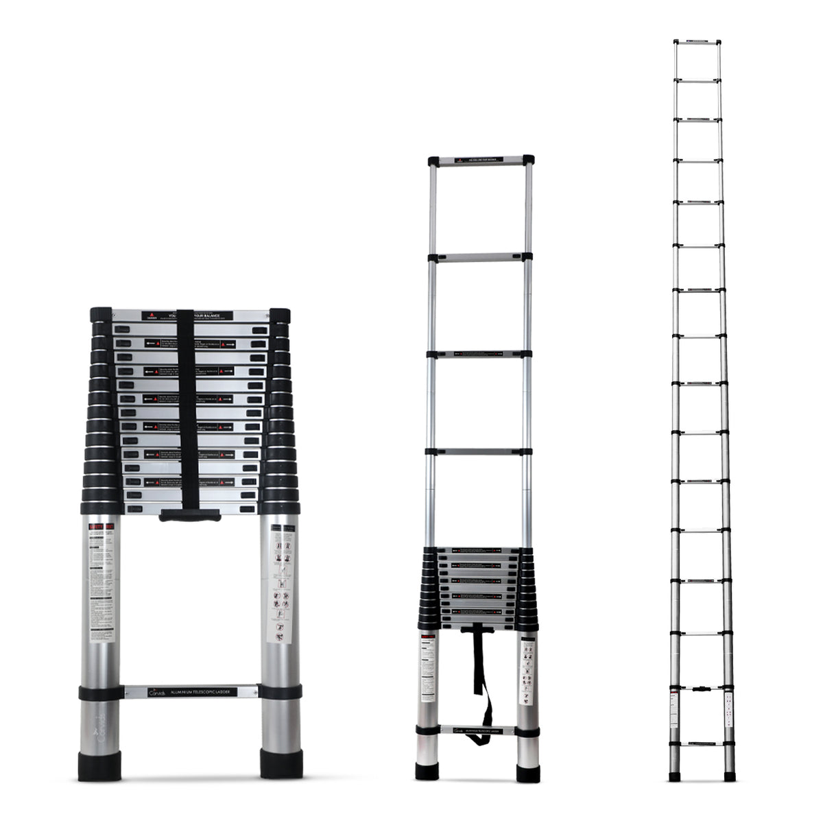 Telescopic ladder 20 ft price discount