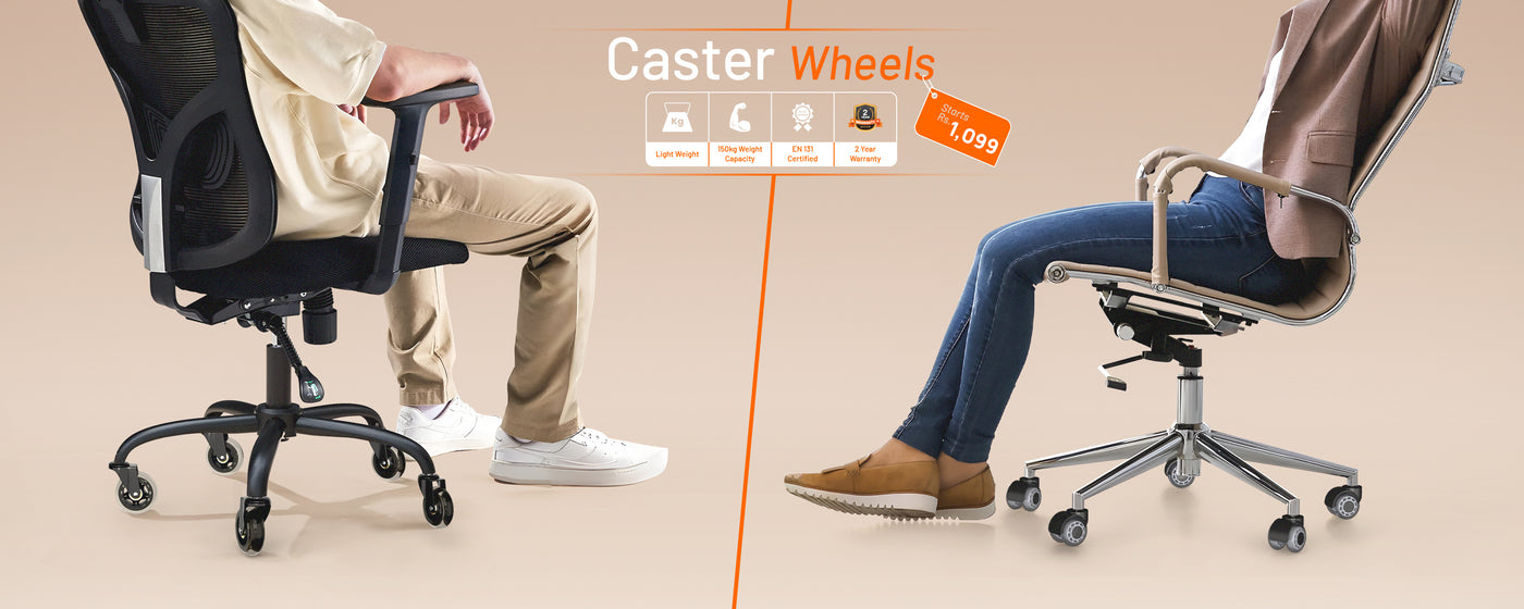 Universal Fit Castor Wheel | Corvids India