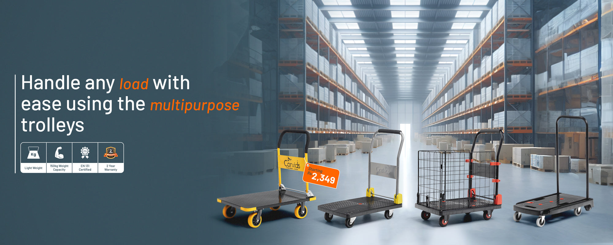 Folding Platform Trolley