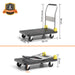 Corvids Folding Platform Trolley Portability Feature