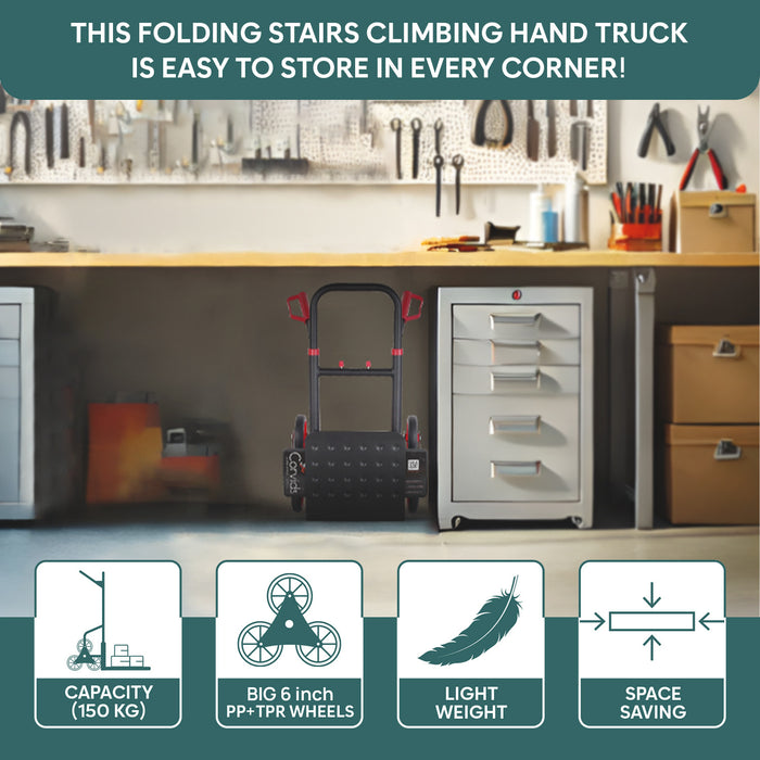 Storing Corvids Stairs Climbing Hand Truck 