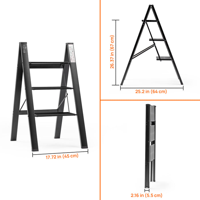 Step Stool Ladder Dimensions