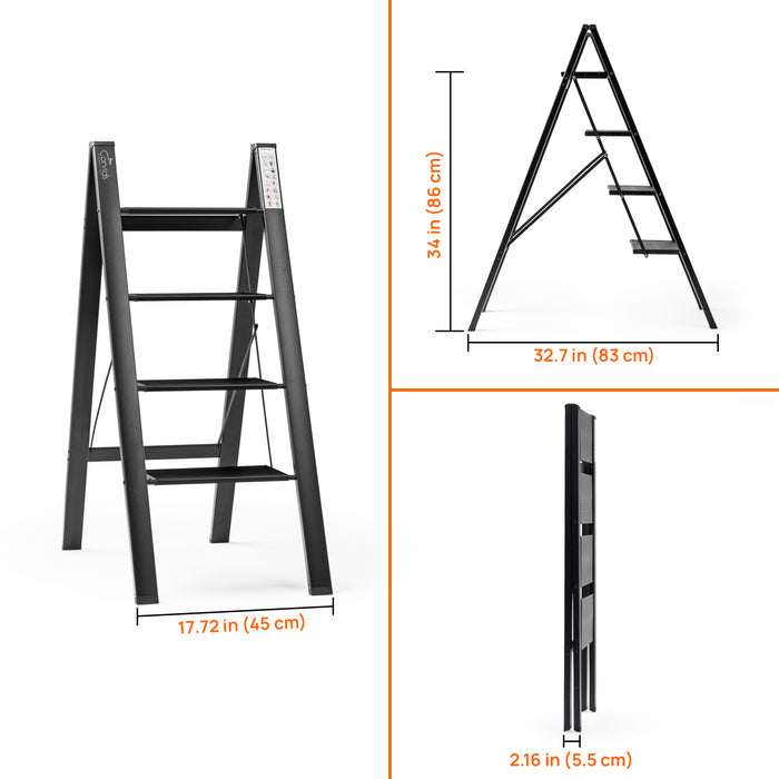 Step Stool Ladder Dimensions