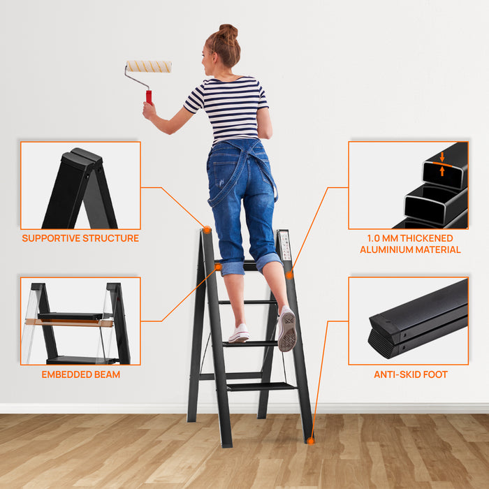 Step Stool Ladder Features