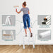 White Step Stool Ladder Features