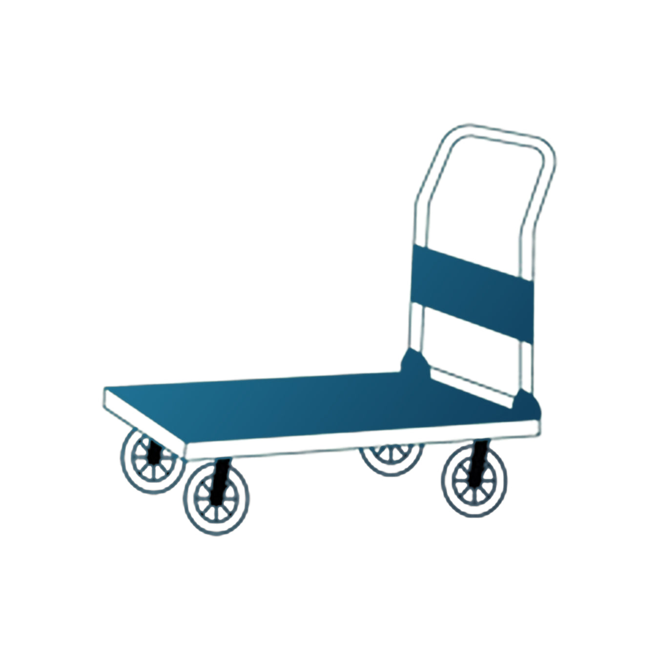 Folding Platform Trolley