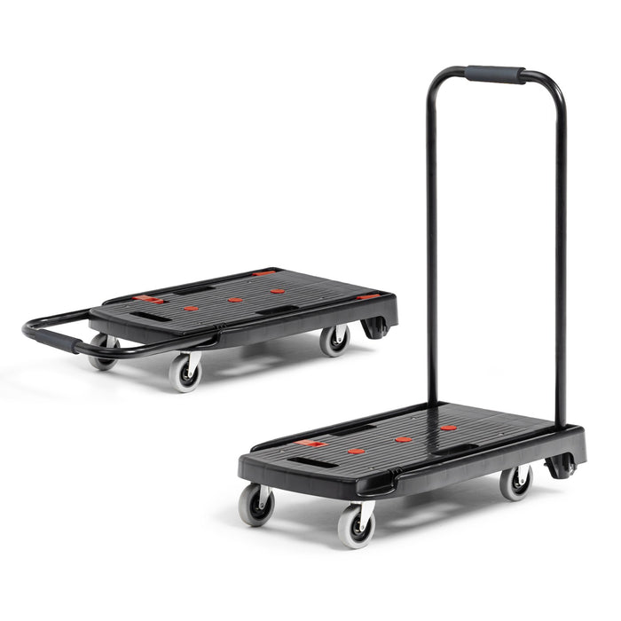 Corvids 100 Kg Portable & Compact Plastic Platform Trolley