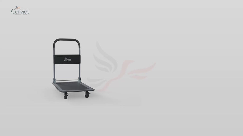 Folding Metal Hand Platform Trolley Video