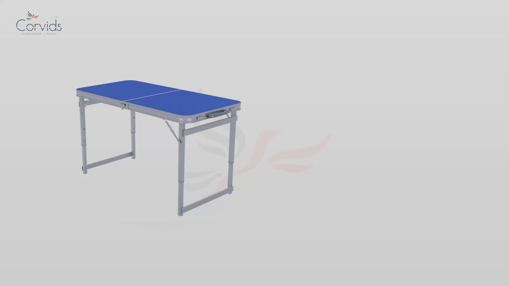Folding Aluminium Table Video 