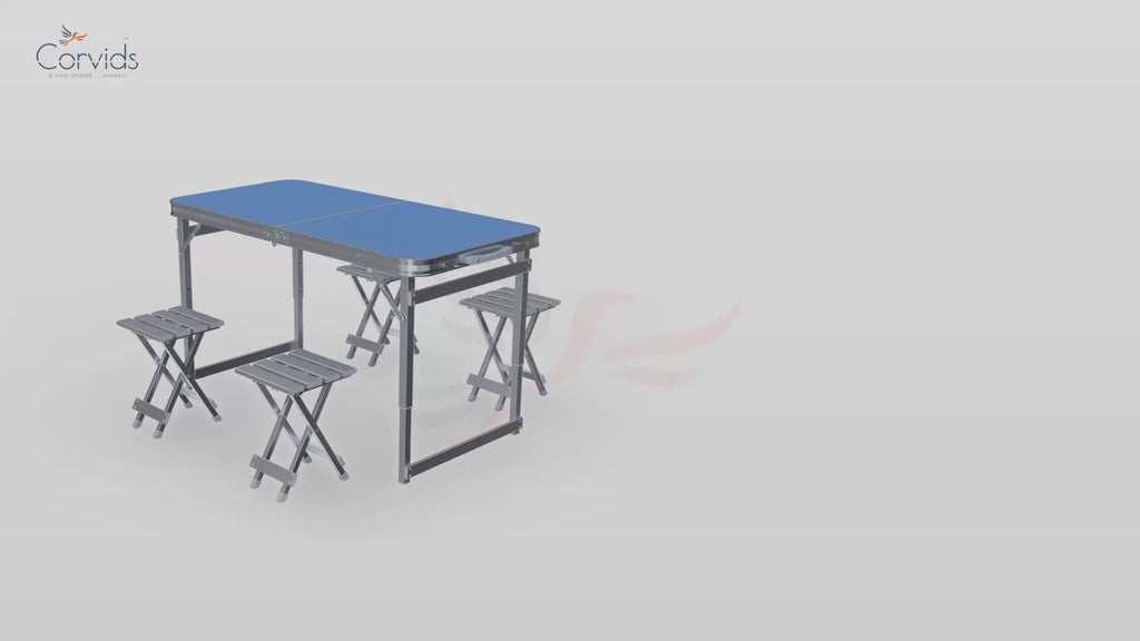 Folding Table with Chair Video 