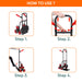 How to Use Stair Climbing Hand Truck 